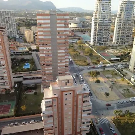 Benidorm Apartamento Con Vista Al Mar, Wifi Y Parking